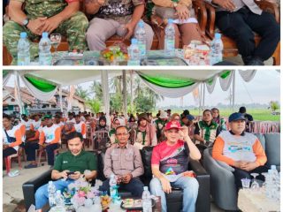 Dukung Program Ketahanan Pangan, Babinsa Koramil 411-04/TMJ Hadiri Launching Shenzi Plus 400 SC