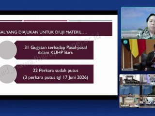31 Uji Materiil KUHP Baru Gagal, Menurut Prof Harkristuti Ini Alasannya