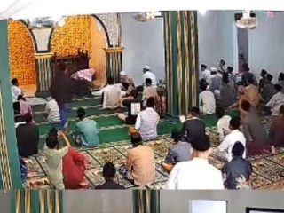 Muadzin Tutup Usia Saat Mengumandangkan Azan Jumat di Pandeglang, Video CCTV Viral