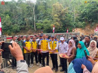 Jembatan Bailey Wih Kanis di Aceh Tengah Difungsikan, Konektivitas Masyarakat Kembali Pulih