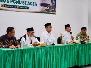 Menteri Nusron Ajak PWNU dan PCNU Se-Aceh Percepat Sertipikasi Tanah Wakaf