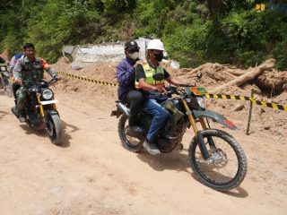 Menteri Dody Tinjau Pembangunan Sabo Dam di Sungai Aek Sigala-gala, Percepat Penanganan Pascabanjir