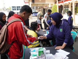 Halaman Polresta Malang Kota didatangi 500 warga, Jadi Ruang Silaturahmi, Bakti Kesehatan, dan Serap Aspirasi Masyarakat
