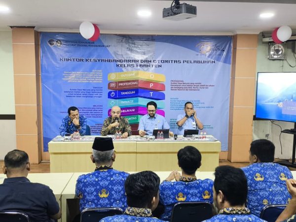 Wujudkan Maritim Bersih Narkoba, 100 Personel KSOP Banten Dinyatakan Bebas Narkotika