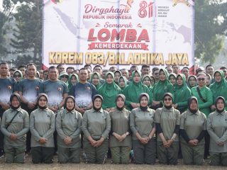 Bukan Sekadar Lomba! Danrem 083/Bdj Hidupkan Semangat Kemerdekaan dan Kebersamaan di HUT RI ke-81