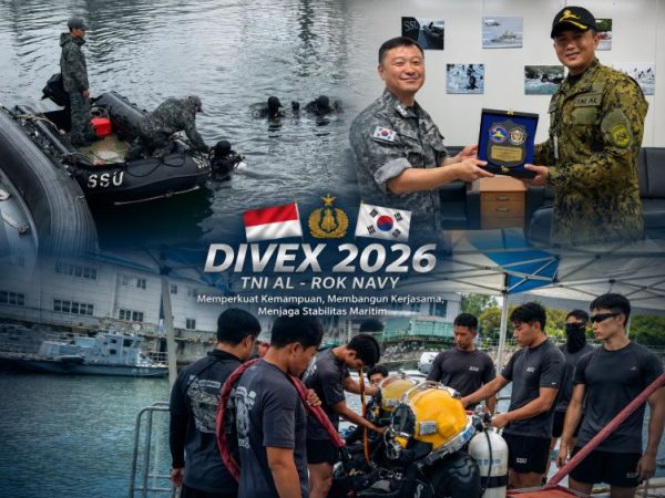 TNI AL–ROKN Perkuat Keahlian Operasi Bawah Air Lewat Latma DIVEX 2026 di Korea Selatan