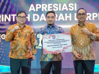 Di Tengah Efisiensi Anggaran, Robinsar Ukir Prestasi Nasional: Cilegon Raih 200 Unit Bantuan Bedah Rumah dari Kemendagri