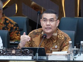 Wamen Ossy Rapat Kerja Bersama Baleg DPR RI Bahas Penyusunan RUU Reforma Agraria