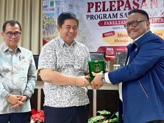 Agung Endrawan dan Ketua Ombudsman RI Bekali Lulusan FH UNAS Hadapi Persaingan Karier