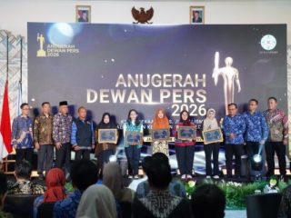 Kapuspen TNI Hadiri Anugerah Dewan Pers 2026, Perkuat Sinergi dengan Media